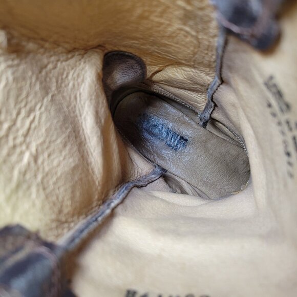 Shyanne Distressed Boots Women's 9.5 Brown Leather Western Cowgirl Snip Toe - Picture 11 of 16